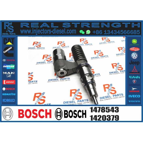 Real Fuel Injector Assembly 1478543 For Scania D12 Series
