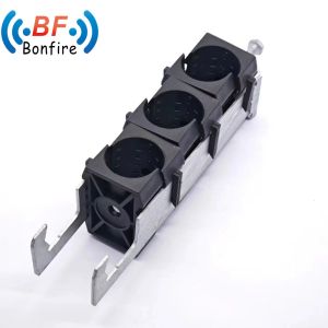 Quality 3 Way UV and Corrosion Resistant Fiber and Power Feeder Clamp with Customized Options for sale