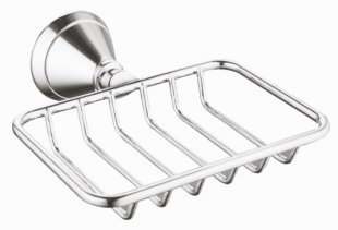 Buy A52668 soap dish bathroom accessory zinc chrome finish tumbler holder towel bar paper holder soap dish at wholesale prices
