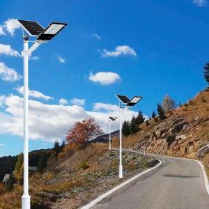 Remote Control Solar Powered Road Lights 20w 30w 50w 100w 150w Easy Install