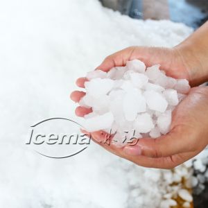 Commercial Electric Ice Crusher Machine Automatic 200kg/Min