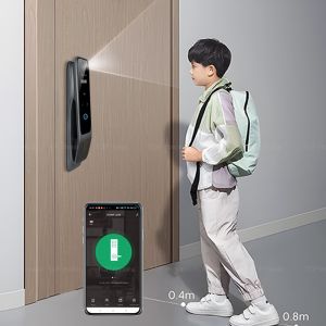 High Class Tuya App Door Lock Biometric Fingerprint Digital Code Card Unlock