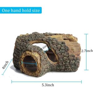 China Fresh Water Hiding Hygger  Aquarium Decoration Items on sale