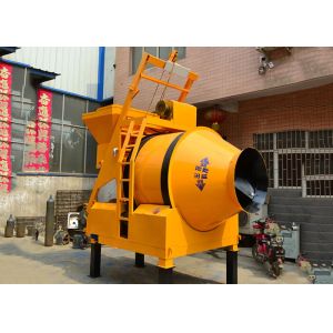 Hydraulic Tipping Hopper Concrete Mixer JZM500 Reversing Drum Mobile Electric