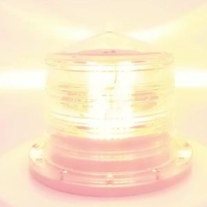 6.4V8AH 3NM red color Self Contained Marine Aids to Navigation Lantern Solar