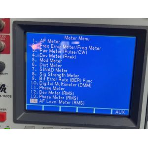 Aeroflex 1600S /1600CSA Communication Monitor Microprocessor Controlled With