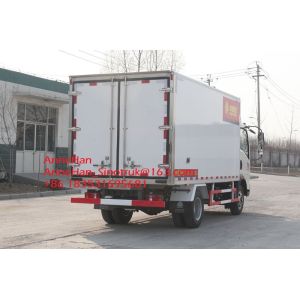 Sinotruk Howo7 10T Refrigerator Freezer Truck 4x2 For Meat And Milk Transport