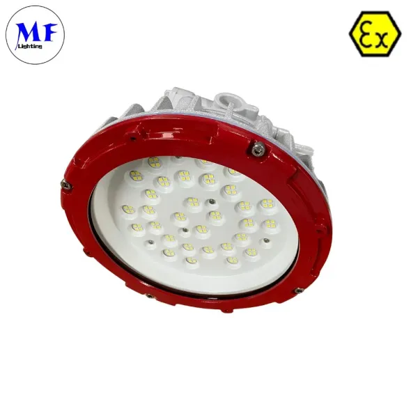 Ex LED Explosion Proof Light Atex Certified 60W Zone 1 Zone 2 LNG Gas Station Oil Industry Light Ocean Platform Light