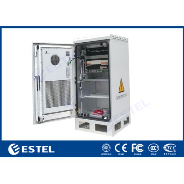 Buy PEF Insulation IP55 Pole Mount Enclosure 150W/K Heat Exchanger at wholesale prices