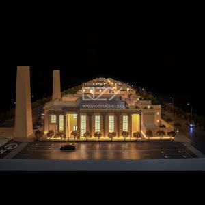 1/100 Riyadh BASO Office Building Model