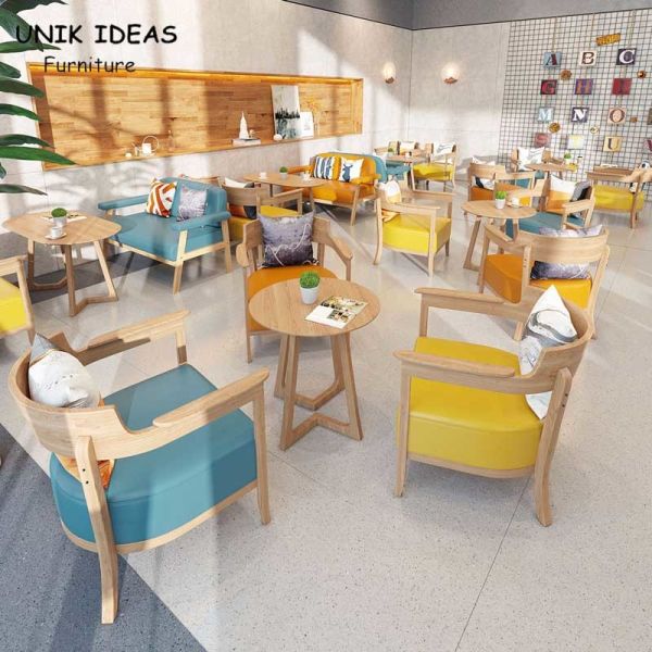 Buy Commercial Cafeteria Restaurant Dining Table And Chairs 4 Piece 120cm at wholesale prices