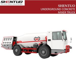 Underground Mining Machine 5cbm Explosion Proof Concrete Mixer Truck