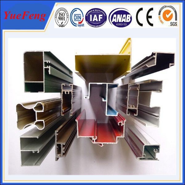 Buy Construction aluminium extrusion profile, aluminum extrusion windows and doors system at wholesale prices