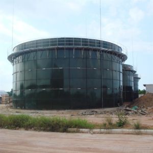 Corrosion Proof Bolted Steel Storage Tank For Waste Water Customized Size