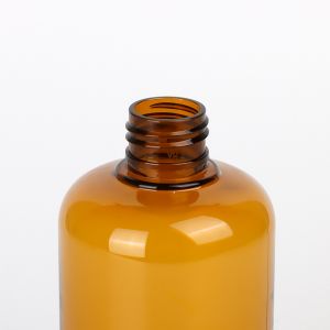 PET Eco Friendly Plastic Screw Top Bottles 300ml Round Macallan