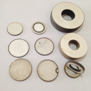 Ultrasonic 10mm piezoelectric ceramic disc 1MHZ Piezo Generator