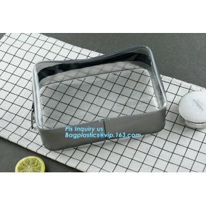 EVA PVC Cosmetic Bag For Women Zipper Waterproof Airline Makeup Travel Organizer