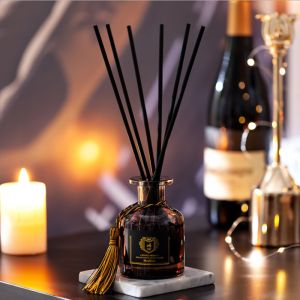 Luxury Design Glass Reed Diffuser Decorative Reed Diffuser With Stick 50ml