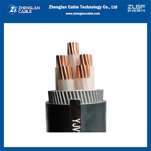 1KV N2XRY 5x16mm2 SWA armored LV power cable CU/XLPE/PVC/SWA/PVC as per IEC60502-1