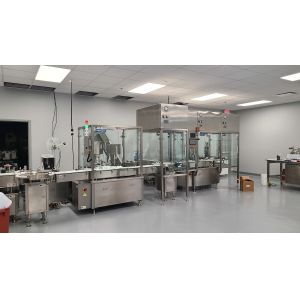 600mm Turntable Vial Filling Machine Capping Machine With PLC System