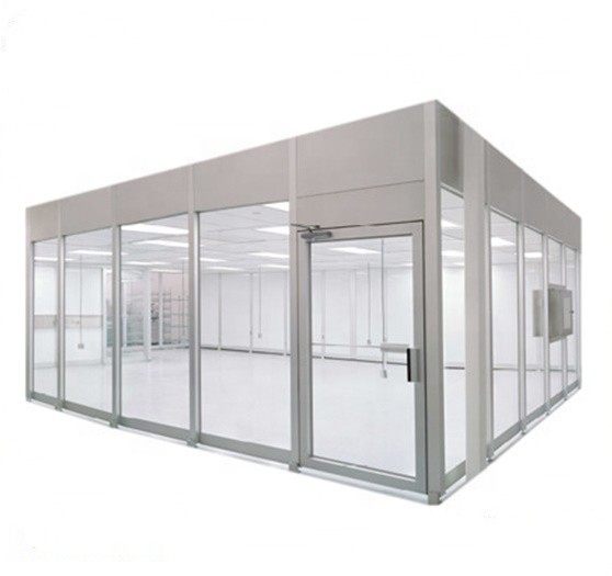 ISO 5 6 7 8 Dust Free Clean Room Booth 304 Stainless Steel GMP Modular ISO 5 6 7 8