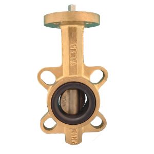 chinese factory wholesaler rubber lined butterfly valve