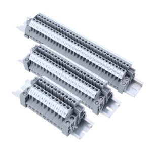 China UK2.5B Screw Terminal Blocks Kit UK2.5N Modular DIN Rail Mounted Strips 32A 690V on sale China UK2.5B Screw Terminal Blocks Kit UK2.5N Modular DIN Rail Mounted Strips 32A 690V on sale