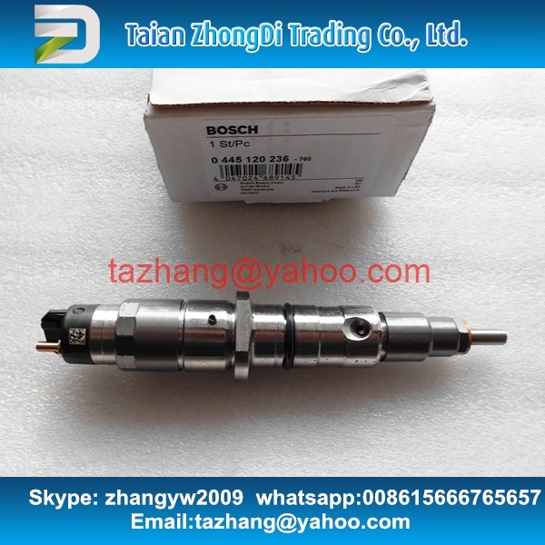 BOSCH Genuine Common rail injector 0445120236, 0445120125, 4939061, 4940170