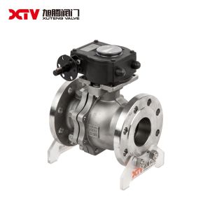 Xt Q41F-16P Stainless Steel Flanged Floating Ball Valve PN16 for Oil and Gas