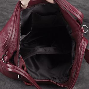 Soft Hobo Cowhide Genuine Leather Shoulder Bags