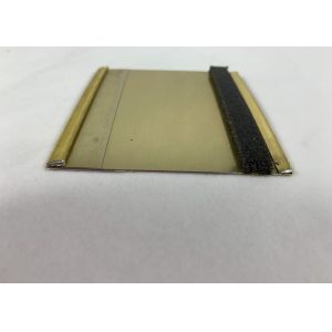 Weatherproof Channelume Aluminum , Mirror Silver Channel Letter Trim Cap