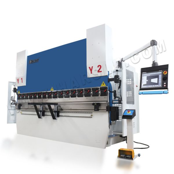 Buy 8+1 axis CNC Hydraulic Press Brake 110T/3200 with Delem DA66T system at wholesale prices