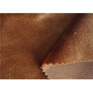 Warp Knitting FDY Toys Soft Velboa Fabric