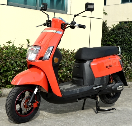 12" Wheel Brushless 40mph 800w 48v Electric Moped Scooter