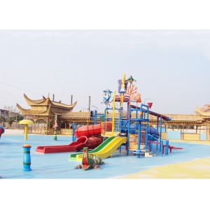 Big Customized Slide Water Park Construction Project Children Playground