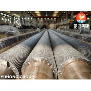 China Alloy Steel High Frequency Welded Fin Tube ASTM A335 P22 11-13Cr Fin For Combustion Heater on sale
