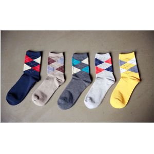China Custom combed cotton business socks on sale