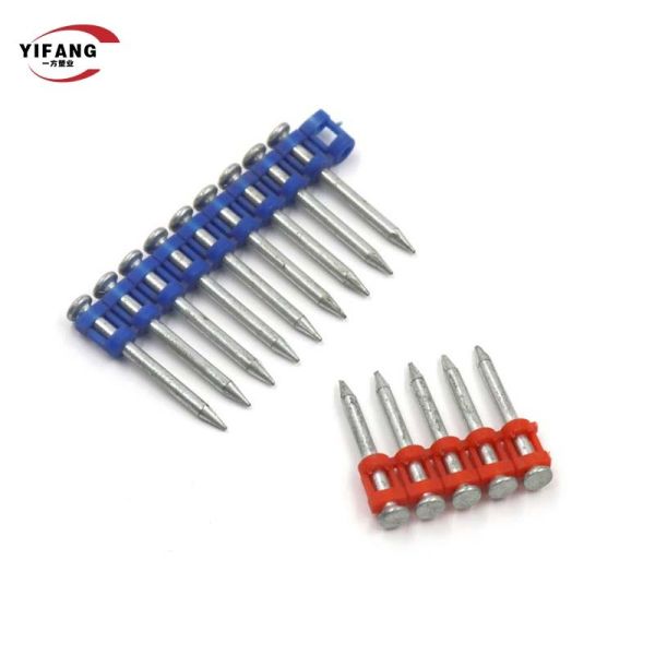 Continuous Gas Guns Steel Concrete Nails For Cement Walls Various Size