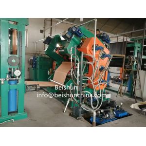 Automatic Dry Bearing 4 Roll Rubber Calender Machine Water Cooling Mode PLC