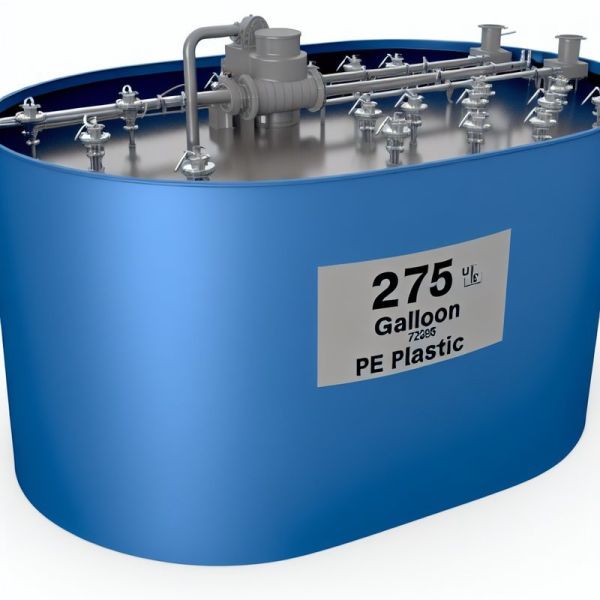 Buy 275 Gallon PE Plastic Agitator Mixing Tank Chemical Blending Tank FANBAO for Chemical Blending in Industrial Settings at wholesale prices