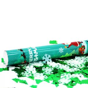 Wholesale Christmas Biodegradable Confetti Poppers Wedding Compressed Supplies