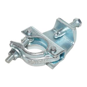 Heavy Duty Construction Steel Scaffolding Coupler High Strength EN74-1 Silver