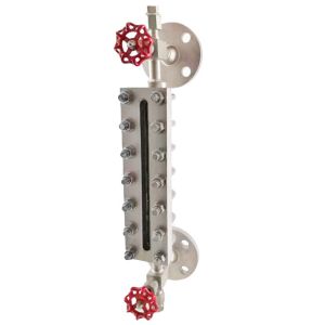 Direct Reading Glass Tube Liquid Level Gauge With Easy Maintenance