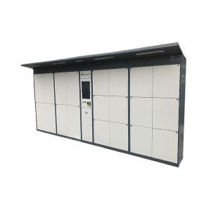 Automatic Gas Vending Lockers Transparent Doors With Exchanging Function
