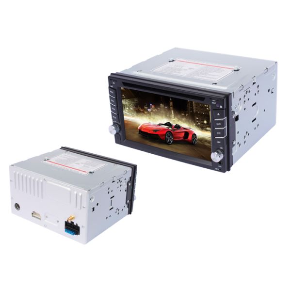 Digital Double Din Car DVD Player FCC 2 Din Car DVD Player RK-6212G 6.2INCH