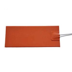 220V Square Electric Silicone Rubber Heating Pad With Etching Film
