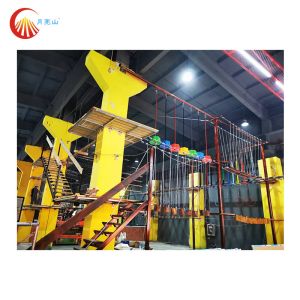 Amusement Kids Adventure Ropes Course Adventure Park Playground Climbing Frame