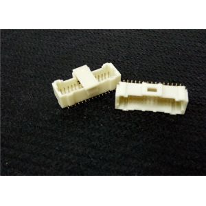 180 degree dual row wafer connector with 1.0mm pitch vertical mounting style SMT