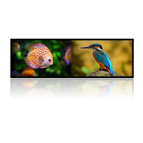 Buy Train Advertising 21 Inch Ultra Wide Stretched LCD Screen at wholesale prices