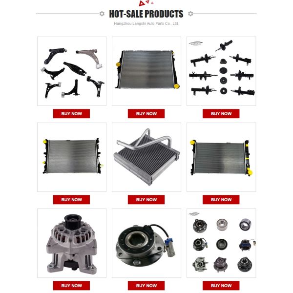 BMW F10 F11 F01 F02 F07 Auto Parts Cooling System Aluminum Radiator and Plastic Water Tank